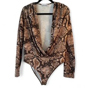 Snake Print Top